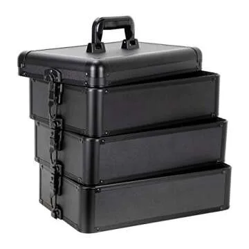 Ver Beauty Professional Rolling Makeup Organizer with Wheels