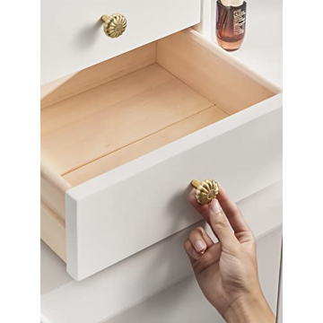 Stylish JIASENBAO Gold Cabinet Knobs 5 Pack for Home Decor