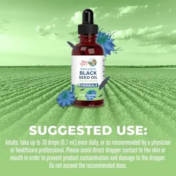 MaryRuth Organics Black Seed Oil Drops for Immune Support