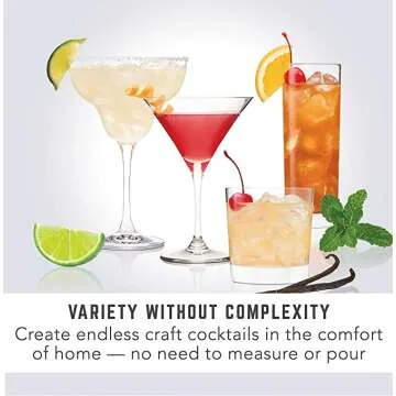 Bartesian 55300 Premium Cocktail Maker for Home Drinks