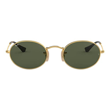 Ray-Ban RB3547N Oval Flat Lens Sunglasses - Stylish Comfort