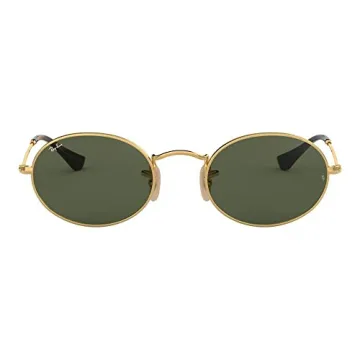 Ray-Ban RB3547N Oval Flat Lens Sunglasses - Stylish Comfort