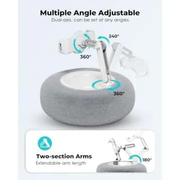 Viozon Tablet Stand Pillow for All Phones and Tablets