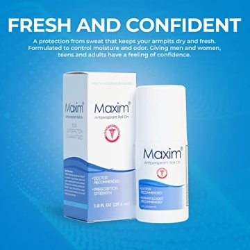 Maxim Clinical Strength Antiperspirant for Excessive Sweating