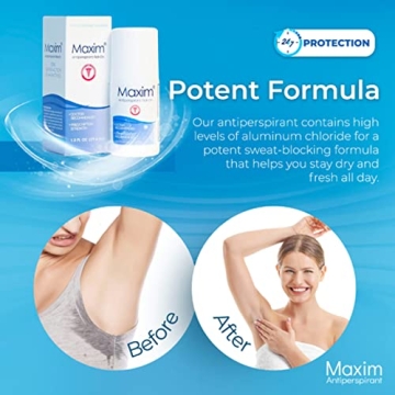 Maxim Clinical Strength Antiperspirant for Excessive Sweating