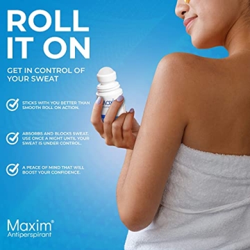 Maxim Clinical Strength Antiperspirant for Excessive Sweating