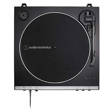 Audio-Technica AT-LP60XHP Fully Automatic Belt-Drive Stereo Turntable with Headphones