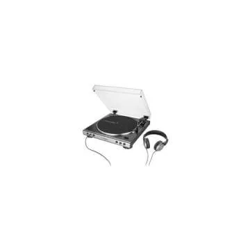 Audio-Technica AT-LP60XHP Fully Automatic Belt-Drive Stereo Turntable with Headphones