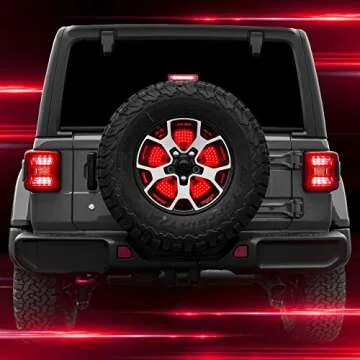 XK GLOW Jeep 5th Wheel Light | 4-in-1 Safety Solution