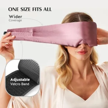 YFONG Silk Sleep Mask for Total Blackout - Ultimate Comfort