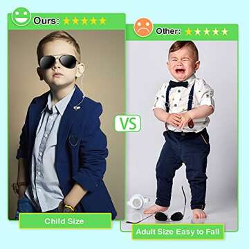 Boompark Ring Wedding Bearer Security: Ring Gifts Bearer Sun Glasses + EarPiece Cosplay + Ring Weddi...