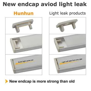 hunhun 20-Pack 6.6ft U Shape LED Aluminum Channels