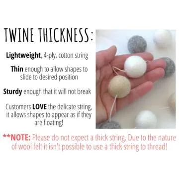 Handmade Felt Daisy Garland for Spring and Easter Decor