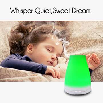 EcoGecko Aromatherapy Essential Oil Diffuser, Aroma Oil Diffuser Cool Mist Humidifier with Timer, 7 ...