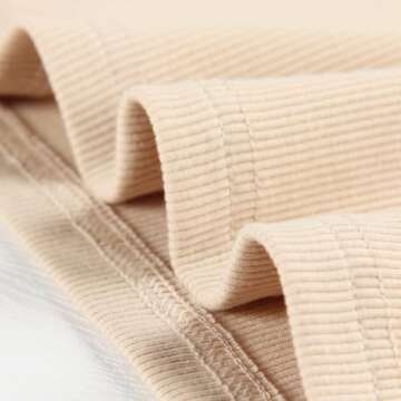 Artfish Women Casual Basic Sleeveless High Neck Rib-Knit Front Racerback Crop Tank Top Neutral Tan Beige M