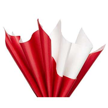 American Greetings Large Christmas Gift Bags with Tissue Paper Bundle; 4 Gift Bags and 20 Sheets of Tissue Paper