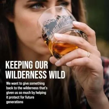 Black Lantern Whiskey Glasses Set of 2 - Elegant Gift Set