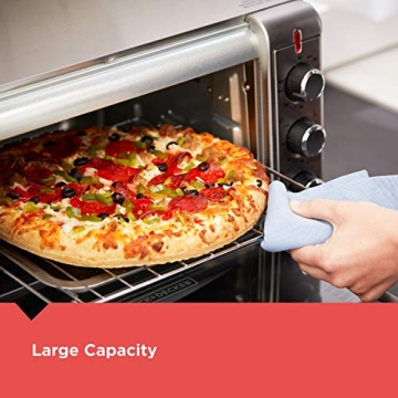 B&D 6-Slice Air Fry Toaster Oven with 5 Functions