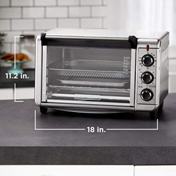 B&D 6-Slice Air Fry Toaster Oven with 5 Functions