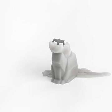 PyroPet Candles Kisa Candle, Gray