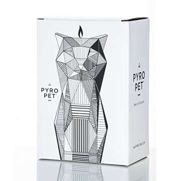 PyroPet Candles Kisa Candle, Gray