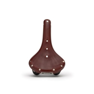 Brooks England Flyer Brown Leather Bike Saddle With Springs