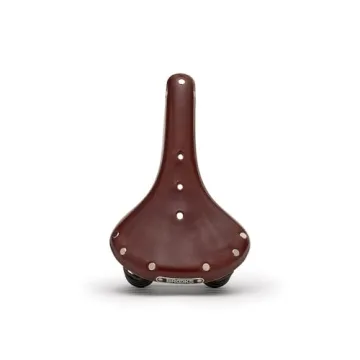 Brooks England Flyer Brown Leather Bike Saddle With Springs