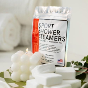 Eucalyptus Sport Shower Steamers for Stress Relief and Relaxation