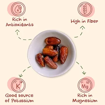 Sunny Fruit Organic Dried Pitted Deglet Nour Dates Bulk Bag