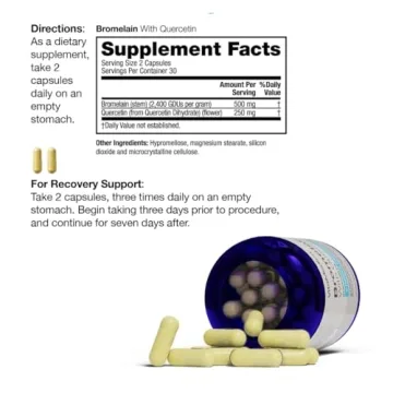 VitaMedica | Arnica Montana 30X and Bromelain with Quercetin Bundle | Arnica Montana | Bromelain | Quercetin | Recovery Bundle | Plant Based | Made in USA