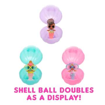 LOL Surprise Mermaids Baby Sisters with Color Change Tail, 8 Dolls to Collect, Fashion Accessories, Great Gift for Kids Ages 4+