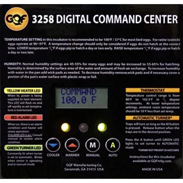 Digital Sportsman Cabinet Incubator 1502 for Precise Hatching