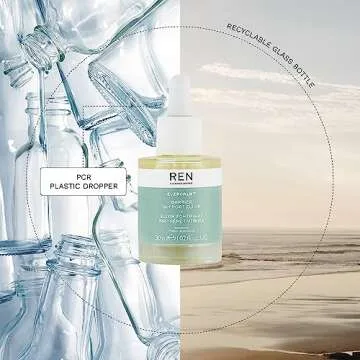 REN Clean Skincare - Evercalm™ Barrier Support Elixir - Skin Barrier Strengthening Face Oil for Dry & Sensitive Skin, 1 fl oz