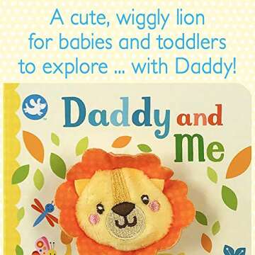 2-Pack Finger Puppet Board Books: Mommy & Me and Daddy & Me Ages 1-4