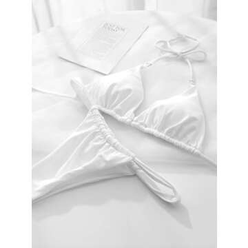 Women Triangle Bikini Set