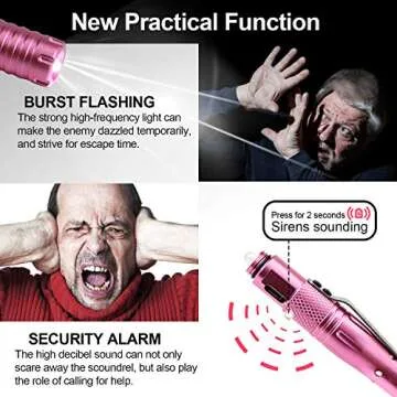 Versatile 8-in-1 Tactical Pen for Women - Unique Gift Idea