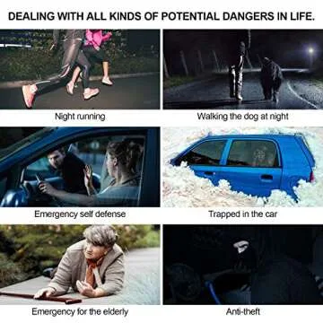 Versatile 8-in-1 Tactical Pen for Women - Unique Gift Idea