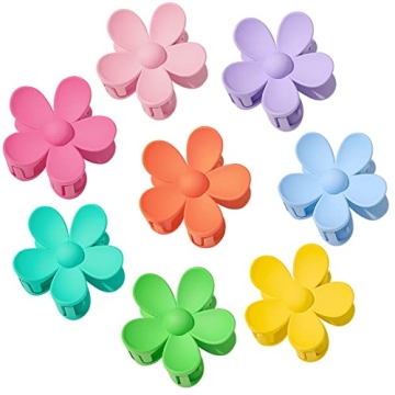Stylish Flower Hair Clips for All Hair Types - Secure Hold