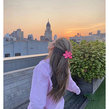 Stylish Flower Hair Clips for All Hair Types - Secure Hold