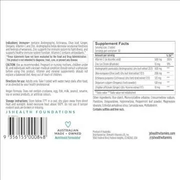JSHealth Vitamins Gut Health and Immunity Formula | Probiotics for Women and Men | Shelf Stable Probiotic Supplement for Digestive Health and Immune Support (30)
