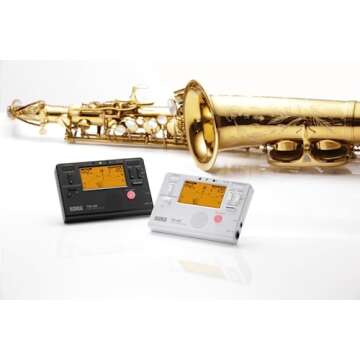 Korg TM60BK Tuner Metronome, Black
