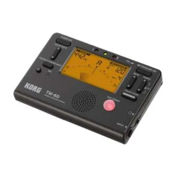 Korg TM60BK Tuner Metronome, Black