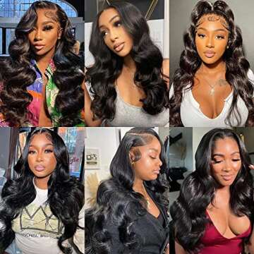 Tasumla 12A Human Hair Bundles Body Wave 3 Bundles Human Hair 24 26 28 Inch 100 Unprocessed Brazilian Virgin Hair Bundles Deals Human Hair Weft Weave Bundles Human Hair Extension Natural Color Afekisn