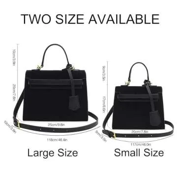 Top Handle Vintage Satchel Bag for Women - Chic Style