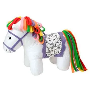 Alex Craft Color and Cuddle Washable Pony Kids Art and Craft Activity