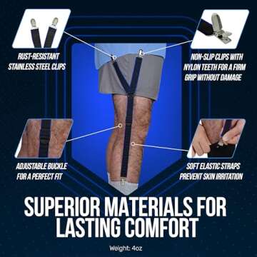 Shirt Stay Plus Back the Blue Edition for Men & Women