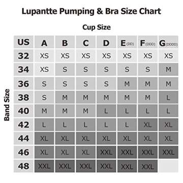 Lupantte Hands Free Pumping Bra - Comfort & Flexibility