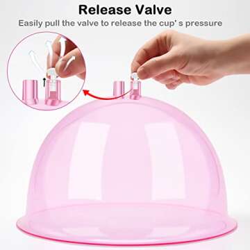 weiwei Buttock Vacuum Therapy Cups - Premium Suction for Ideal Body Shape