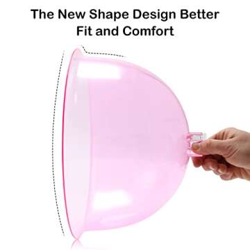 weiwei Buttock Vacuum Therapy Cups for Curvy Lift