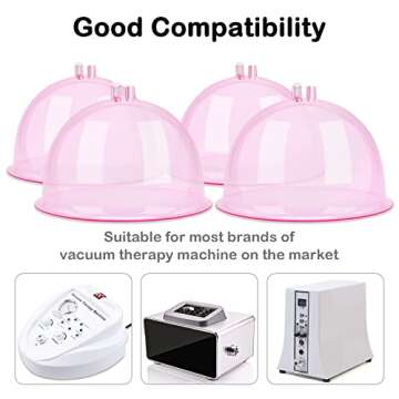 weiwei Buttock Vacuum Therapy Cups for Curvy Lift